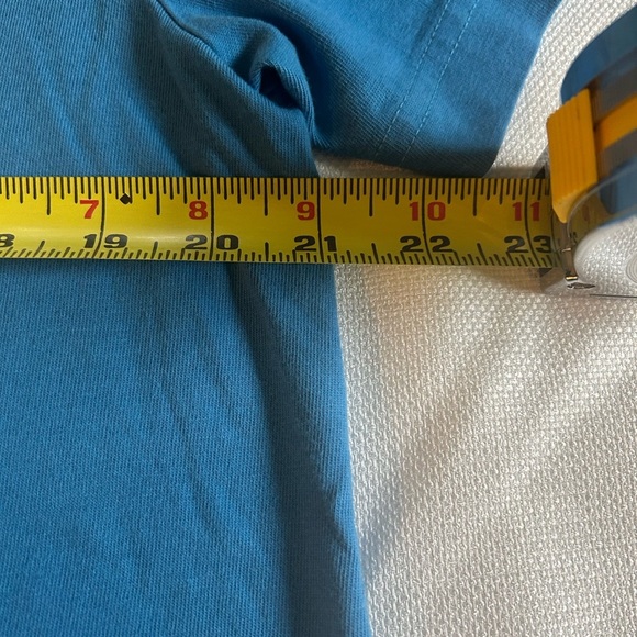 Life is Good Amigo Dog Crusher tee sz Medium Blue Unisex Cotton Peru - Picture 5 of 10